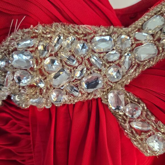 NWT Women's Colors Semi Formal Dress Medium  Fits Like Small S Party Junior Prom - Picture 3 of 7